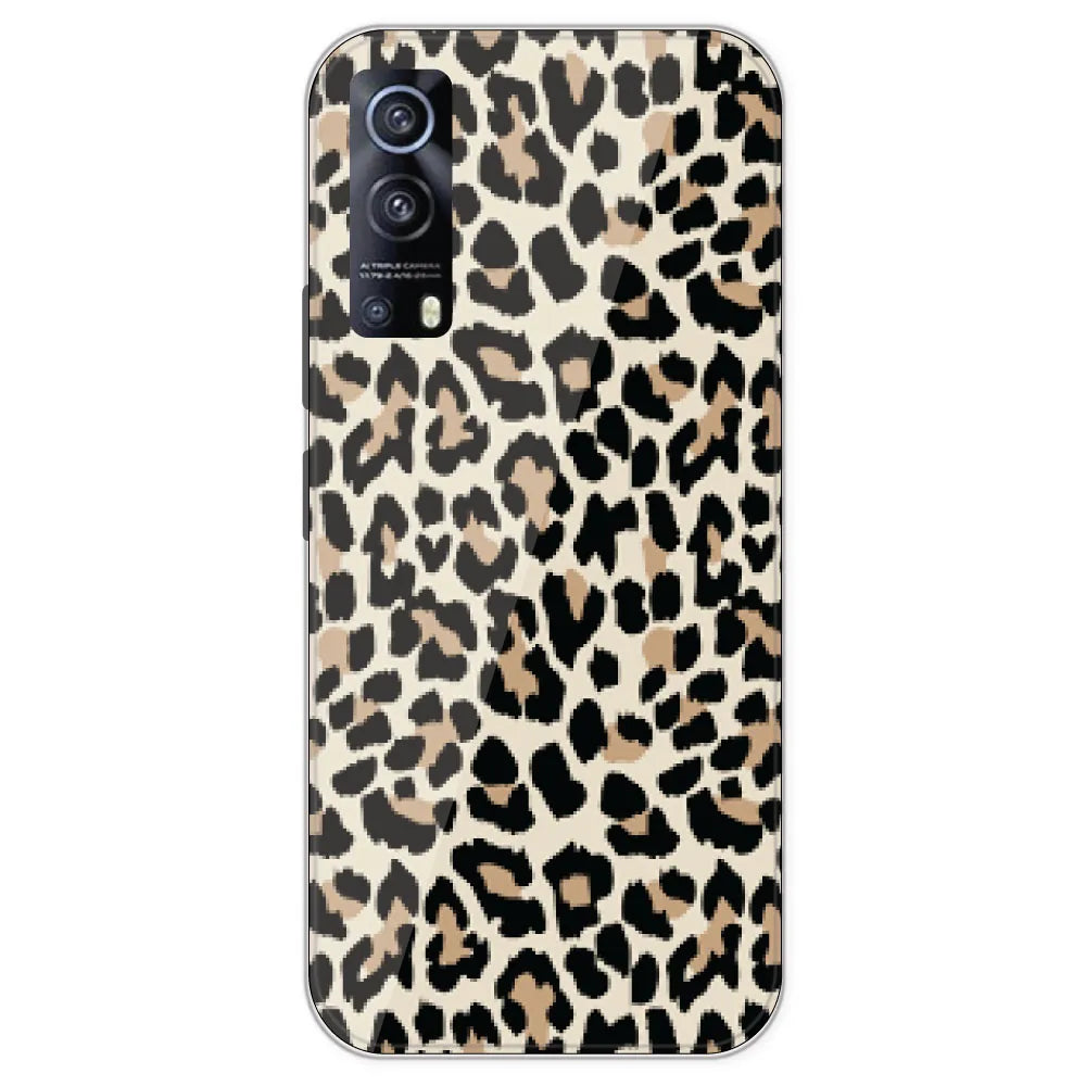 Leopard Print - Printed Silicone Case For IQOO Z3