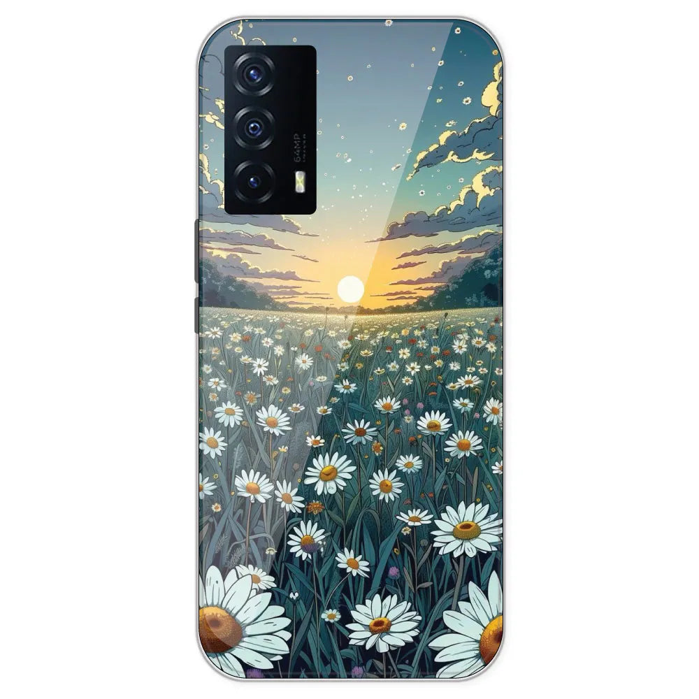 Daisy Sunset - Printed Silicone Case For IQOO Z5