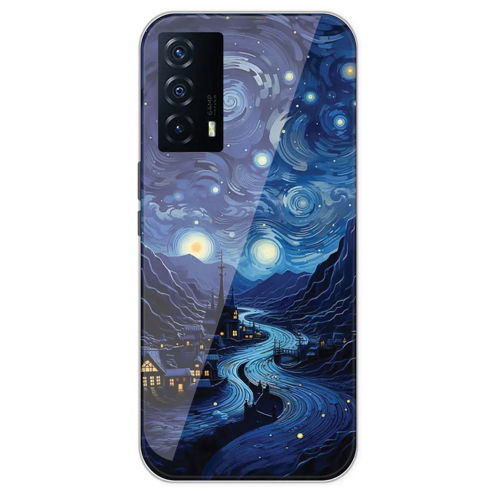 The Starry Night - Printed Silicone Case For IQOO Z5