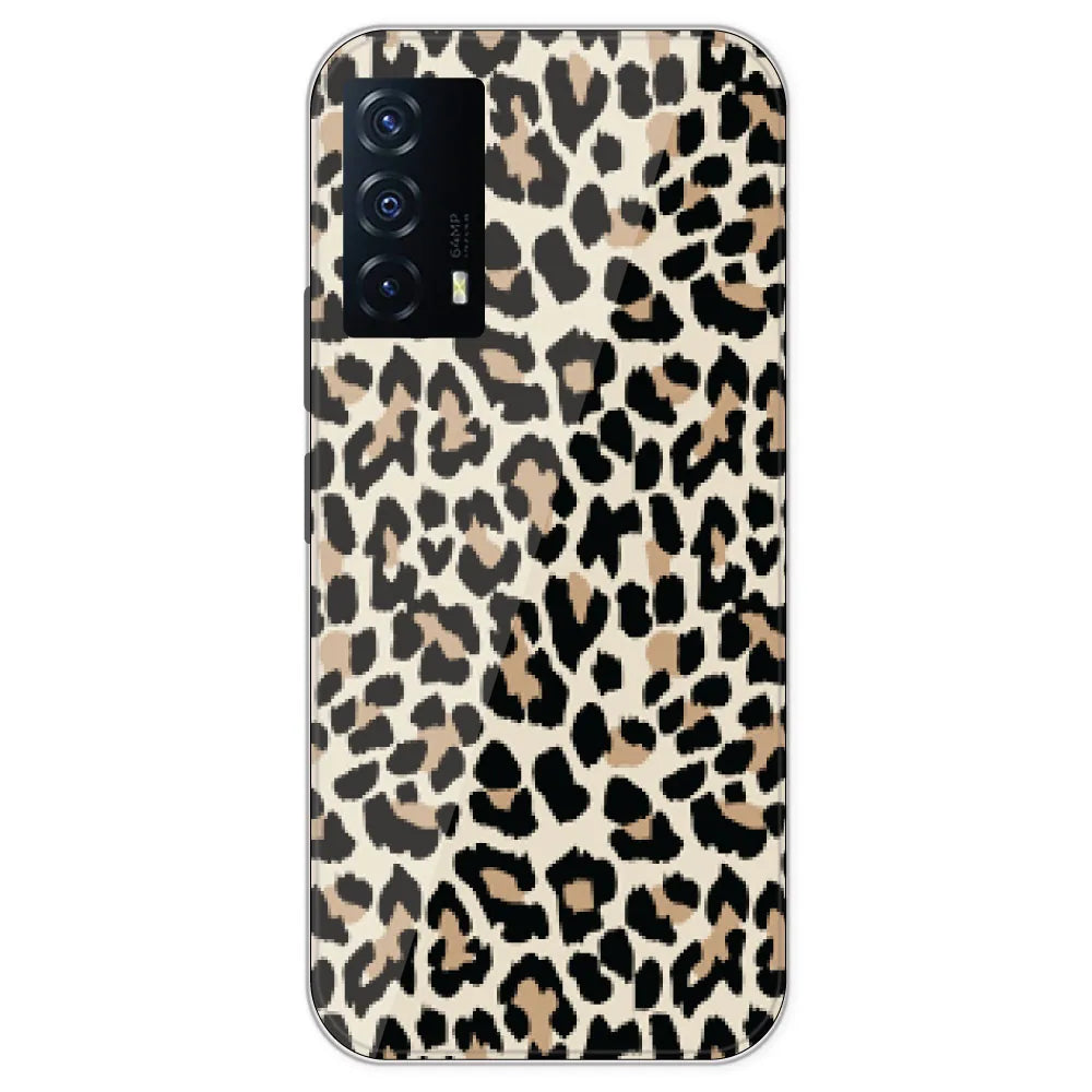 Leopard Print - Printed Silicone Case For IQOO Z5