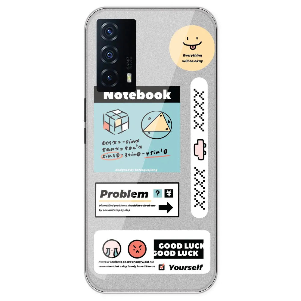 Exam Collage - Printed Silicone Case For IQOO Z5