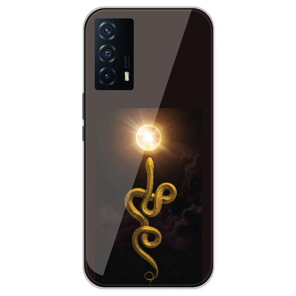 Golden Serpent - Printed Silicone Case For IQOO Z5