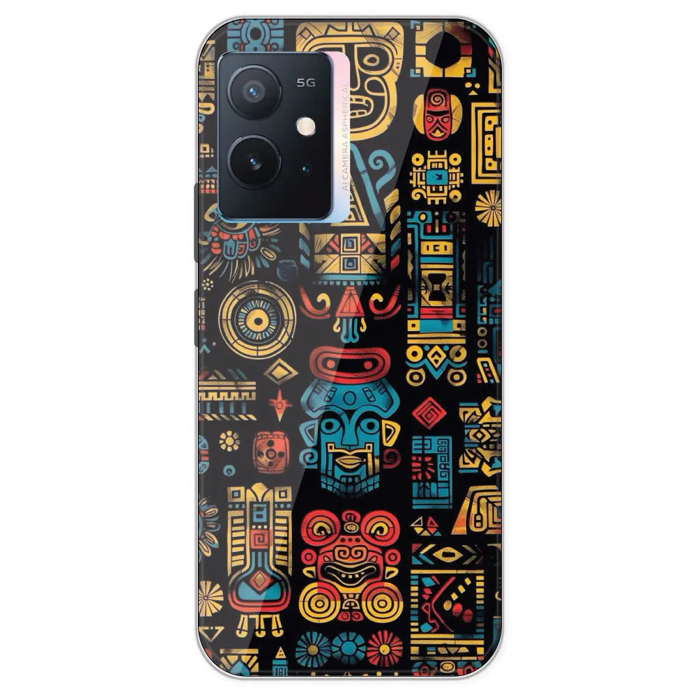 Modern Art - Printed Silicone Case For IQOO Z6
