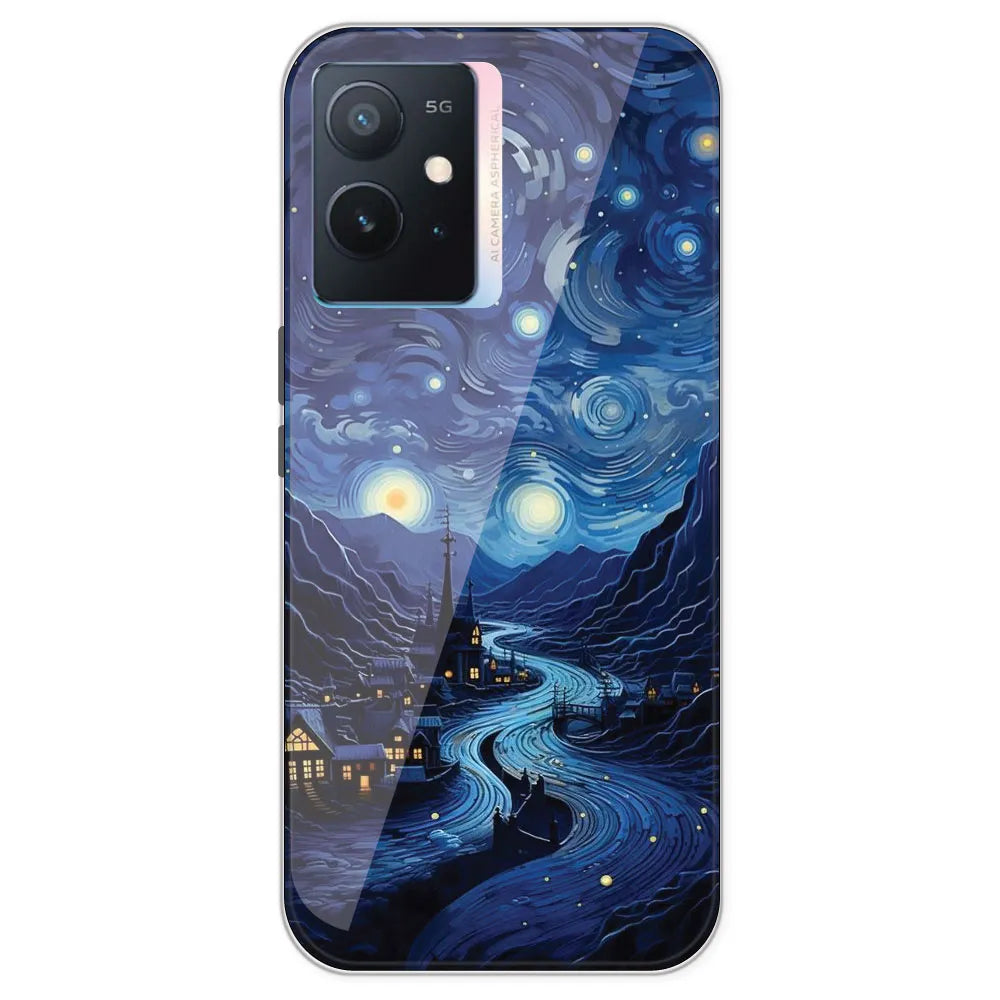 The Starry Night - Printed Silicone Case For IQOO Z6