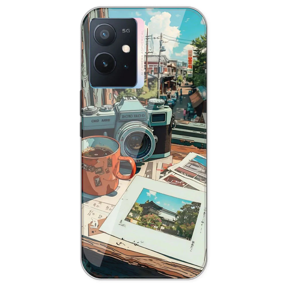 Vintage Camera - Printed Silicone Case For IQOO Z6