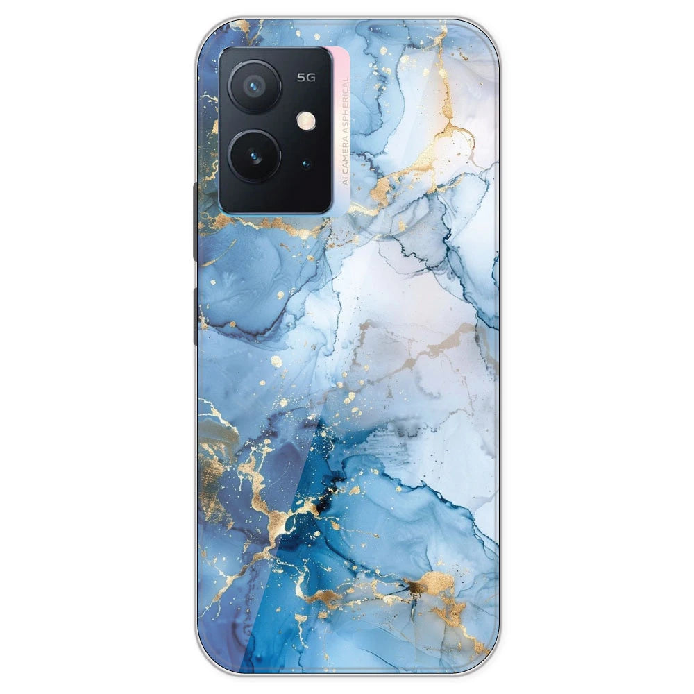 Blue Marble - Printed Silicone Case For IQOO Z6