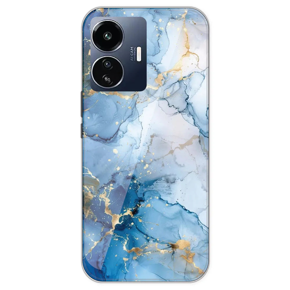Blue Marble - Printed Silicone Case For IQOO Z6 Like