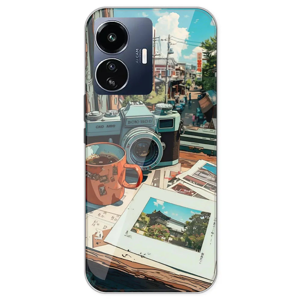Vintage Camera - Printed Silicone Case For IQOO Z6 Lite