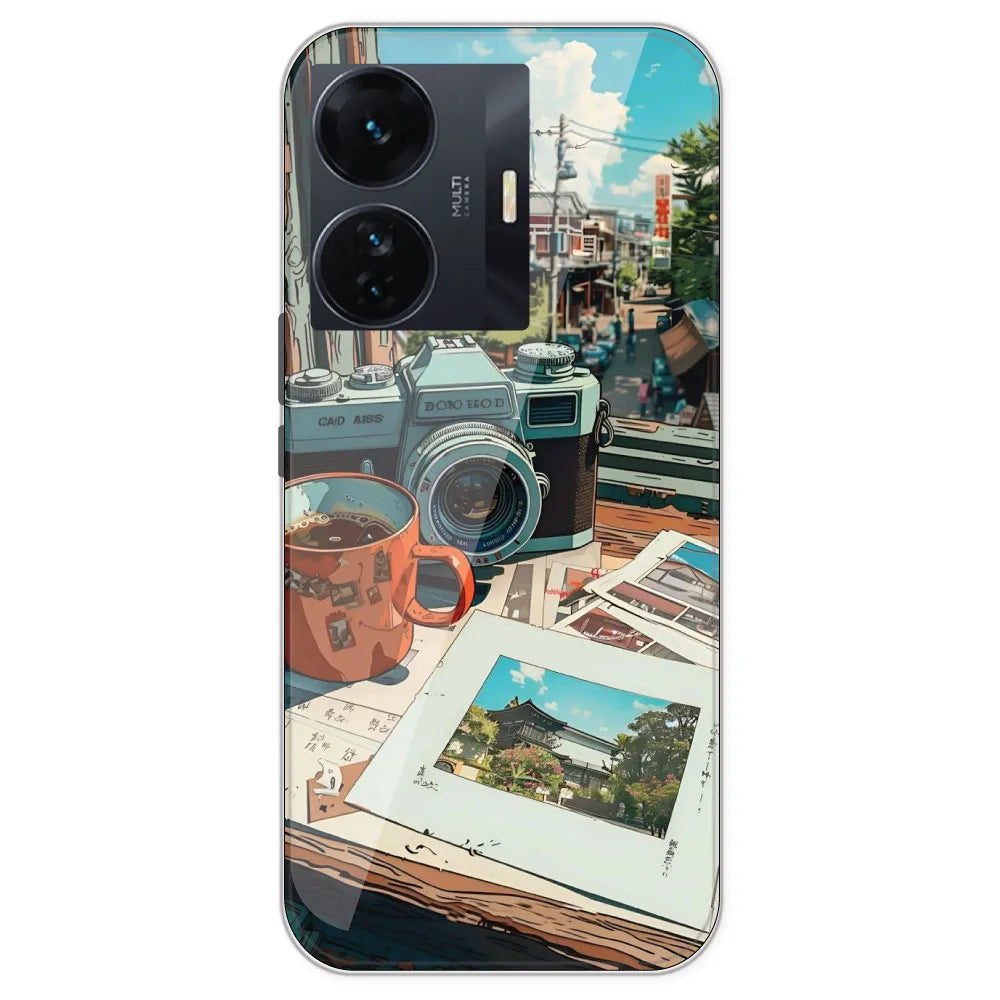 Vintage Camera - Printed Silicone Case For IQOO Z6 Pro