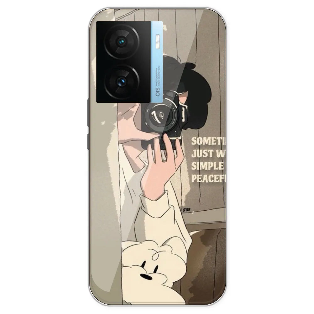 Photographer - Printed Silicone Case For IQOO Z7S