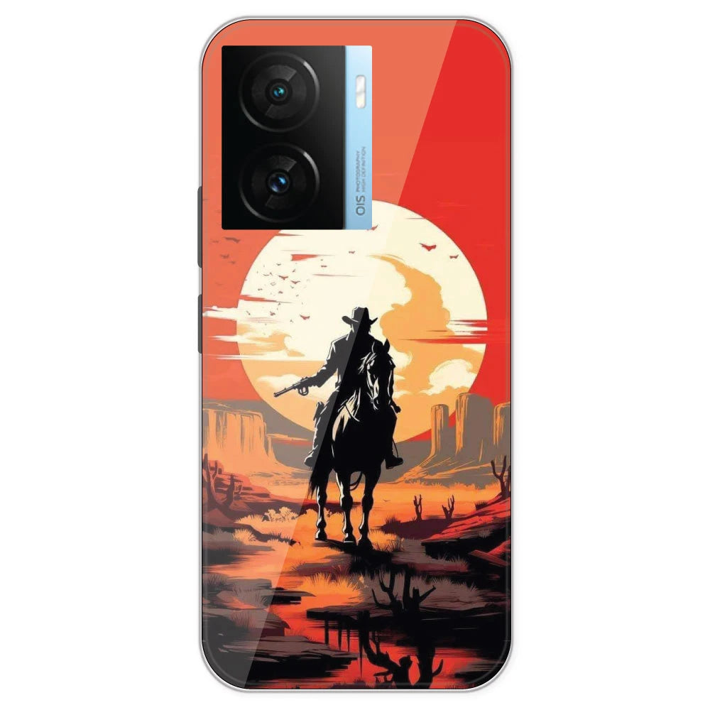 Cowboy - Printed Silicone Case For IQOO Z7S