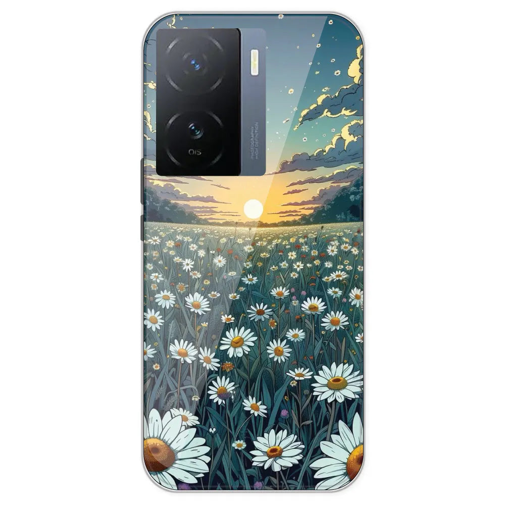 Daisy Sunset - Printed Silicone Case For IQOO Z7