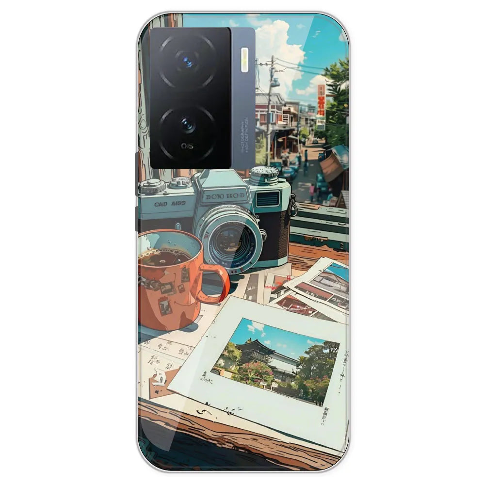 Vintage Camera - Printed Silicone Case For IQOO Z7