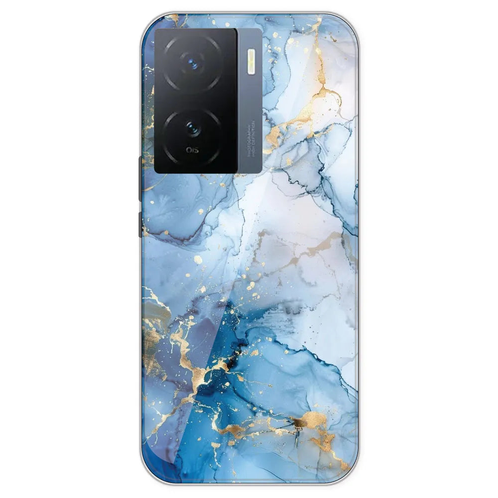Blue Marble - Printed Silicone Case For IQOO Z7