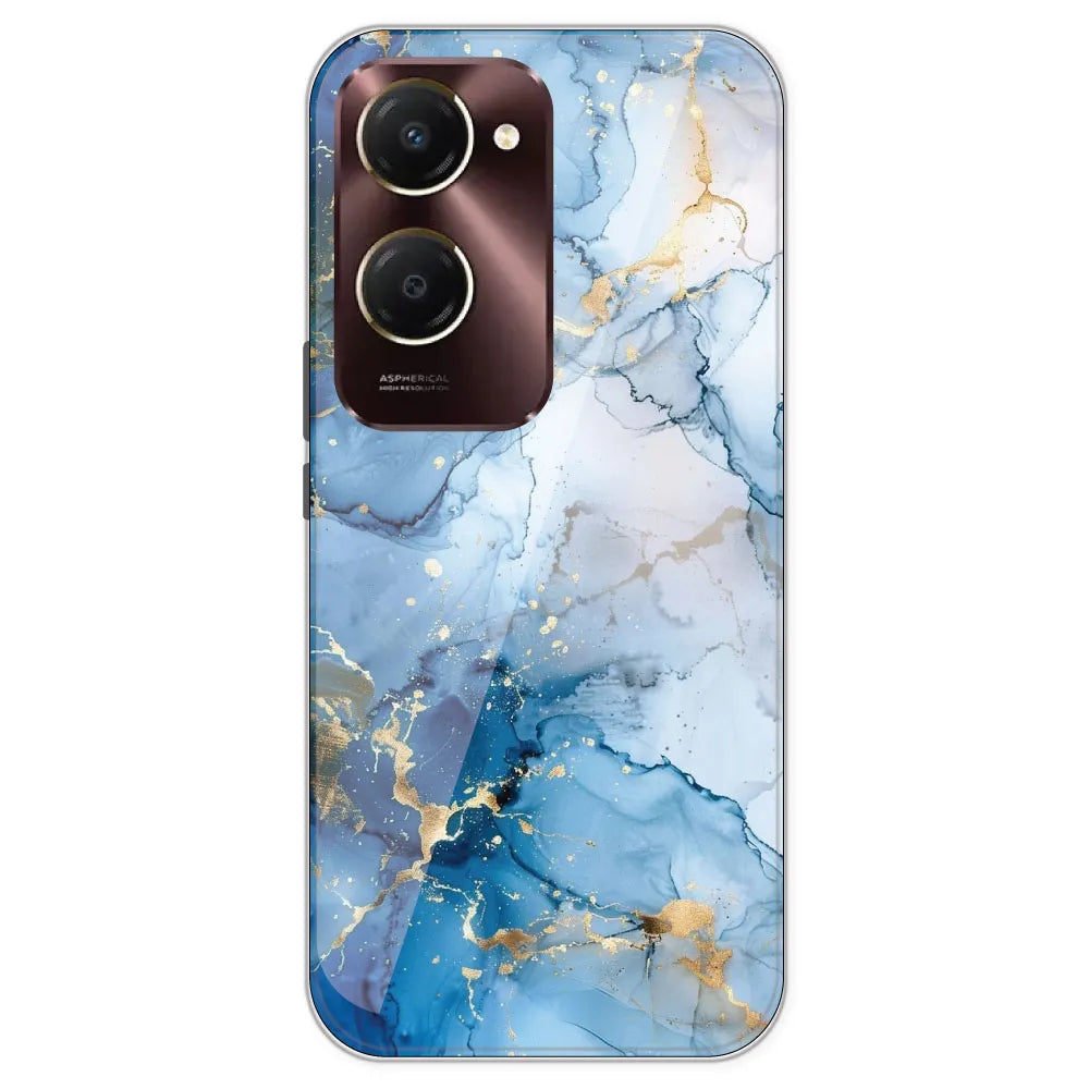 Blue Marble - Printed Silicone Case For IQOO Z9 Lite