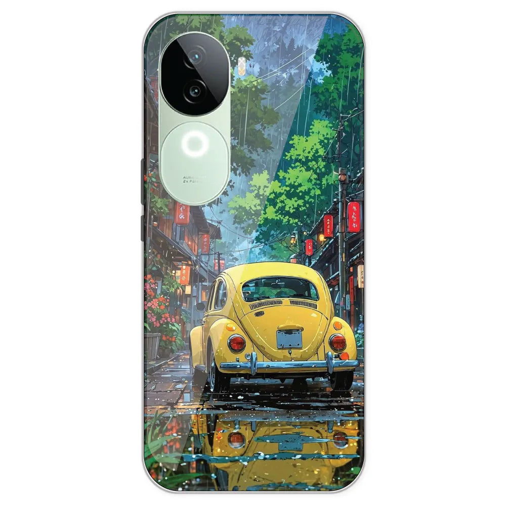 Yellow Bettle - Printed Silicone Case For IQOO Z9S