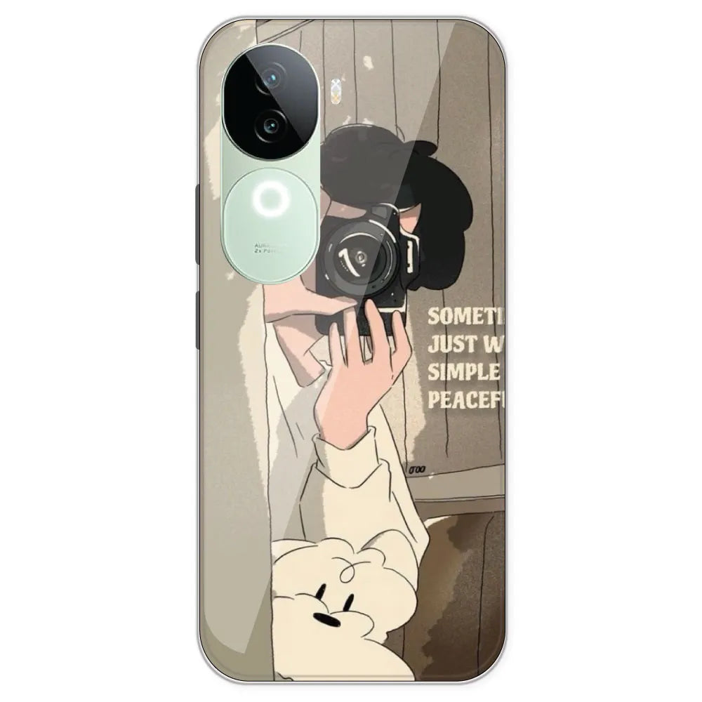Book Collage - Printed Silicone Case For IQOO Z9S