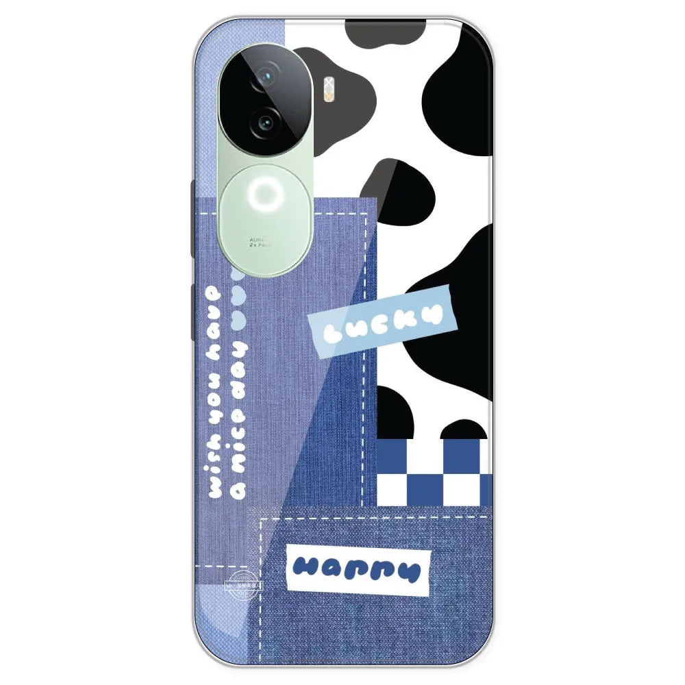 Cow Print Collage - Printed Silicone Case For IQOO Z9S