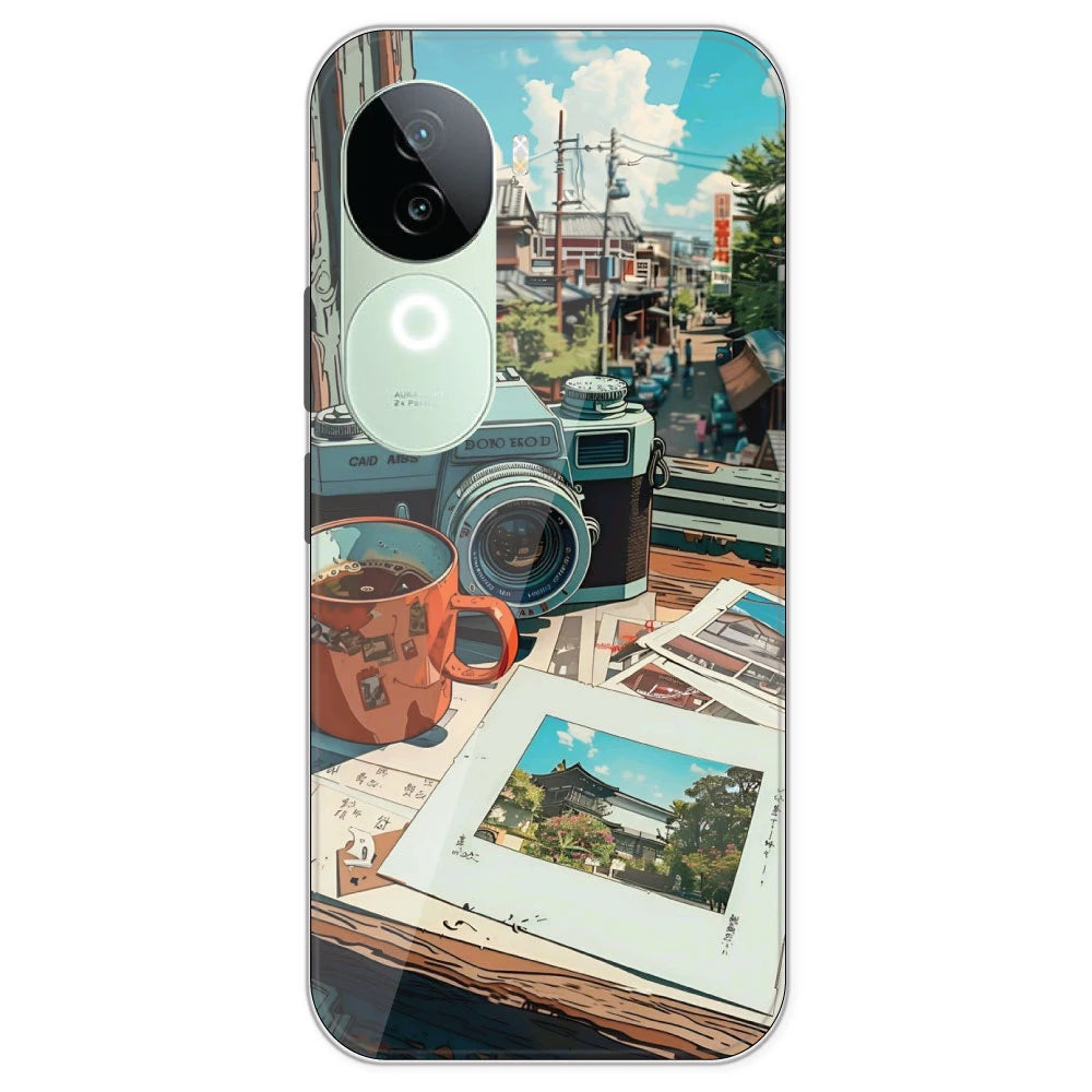 Vintage Camera - Printed Silicone Case For IQOO Z9S