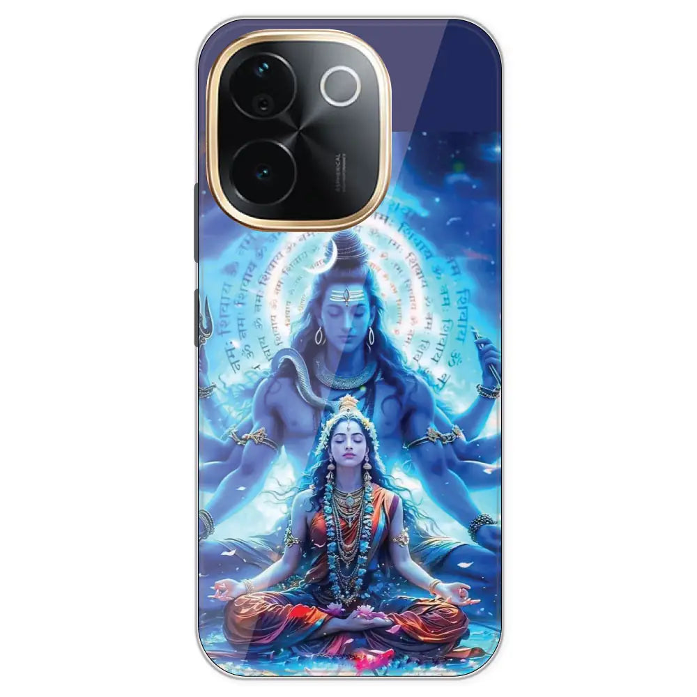 Shiv Parvati - Printed Silicone Case For IQOO Z9S Pro