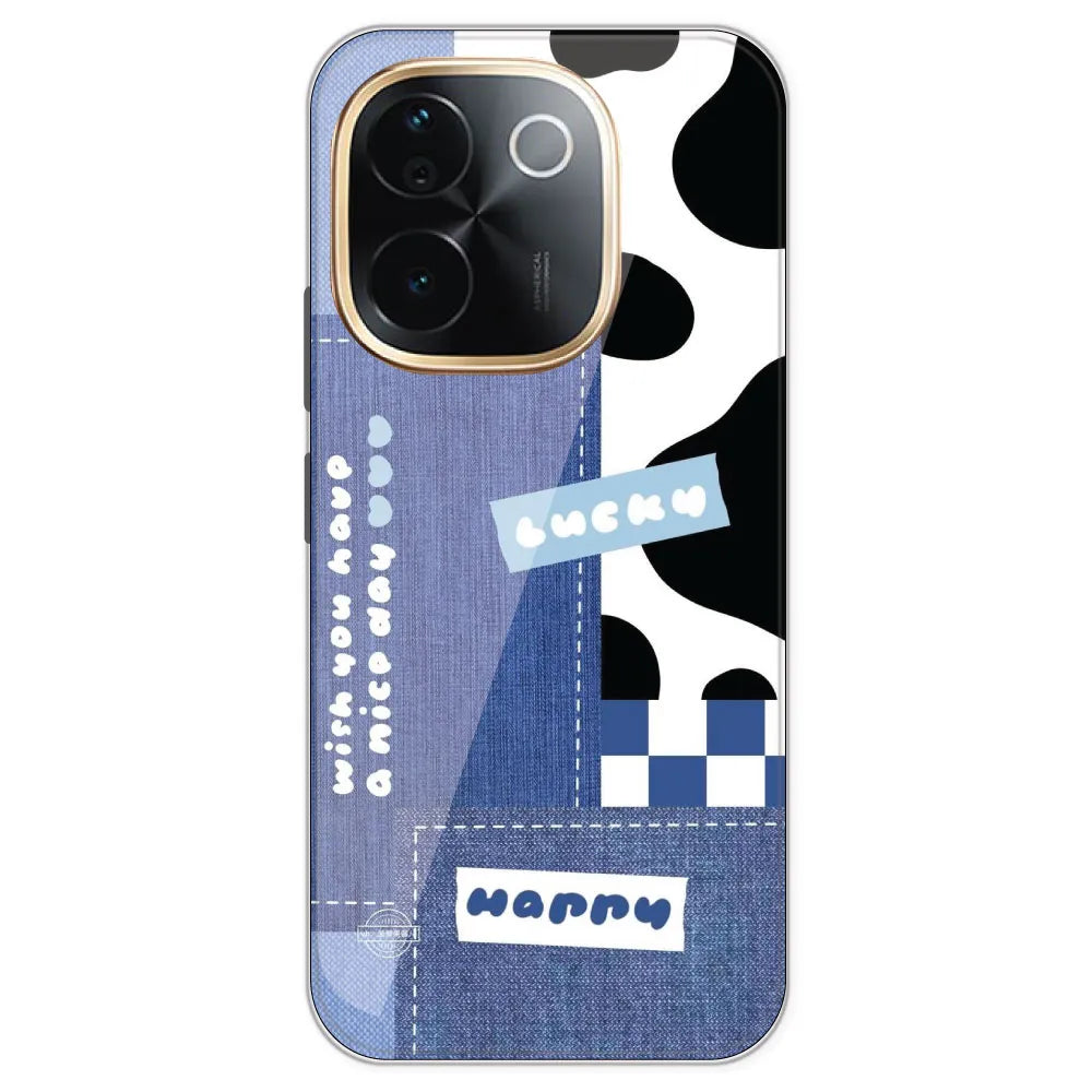 Cow Print Collage - Printed Silicone Case For IQOO Z9S Pro