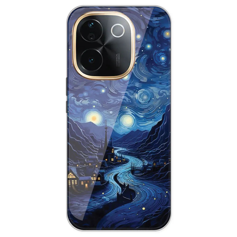 The Starry Night - Printed Silicone Case For IQOO Z9S Pro