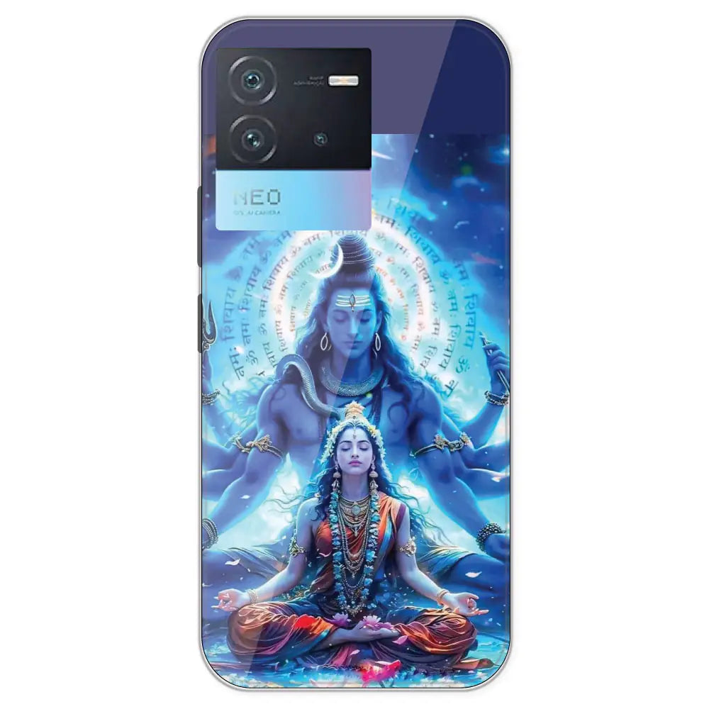 Shiv Parvati - Printed Silicone Case For IQOO Neo 6