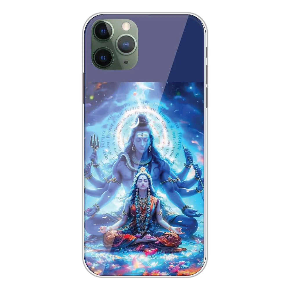 Shiv Parvati - Printed Silicone Case For Apple iPhone 11 Pro Max