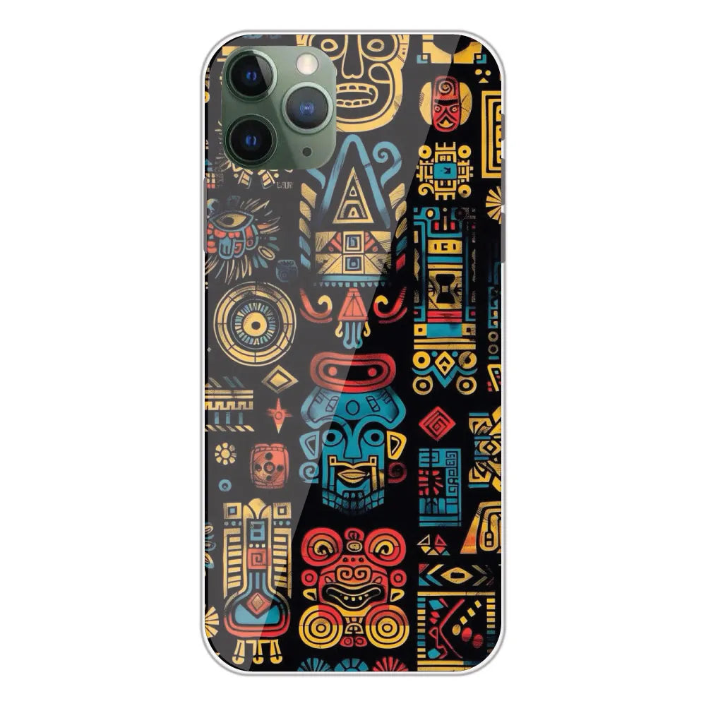 Crepe Pattern - Printed Silicone Case For Apple iPhone 11 Pro Max