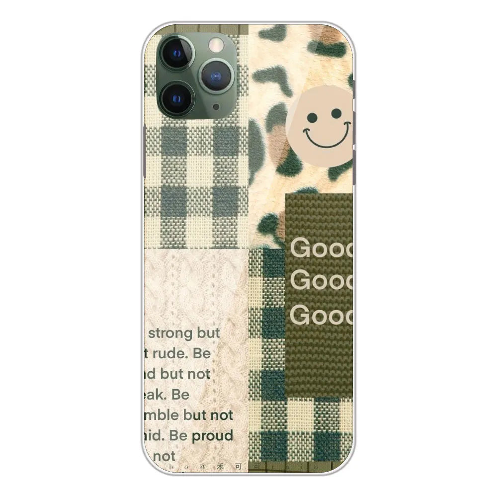 Patchwork Positivity - Printed Silicone Case For Apple iPhone 11 Pro Max