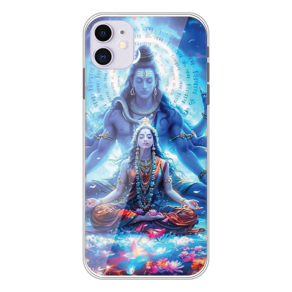 Shiv Parvati - Printed Silicone Case For Apple iPhone 11