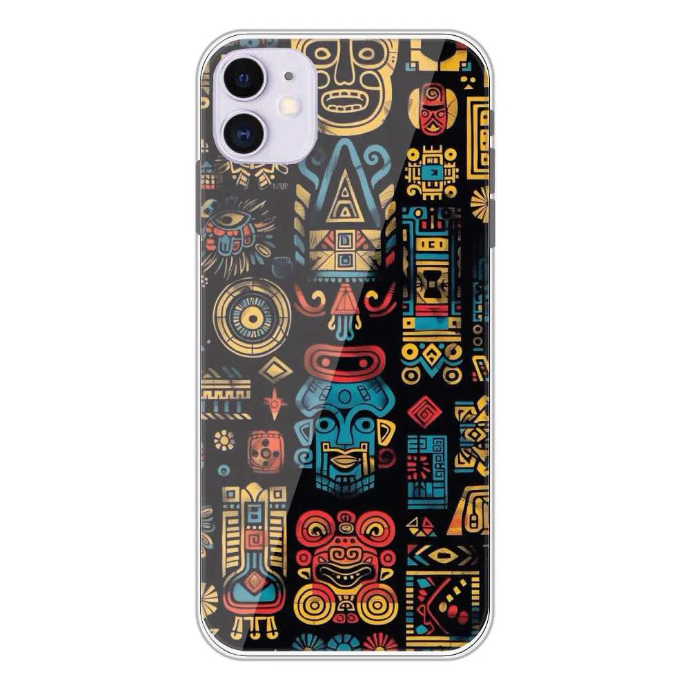 Crepe Pattern - Printed Silicone Case For Apple iPhone 11