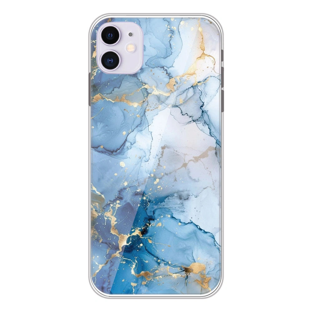 Blue Marble - Printed Silicone Case For Apple iPhone 11