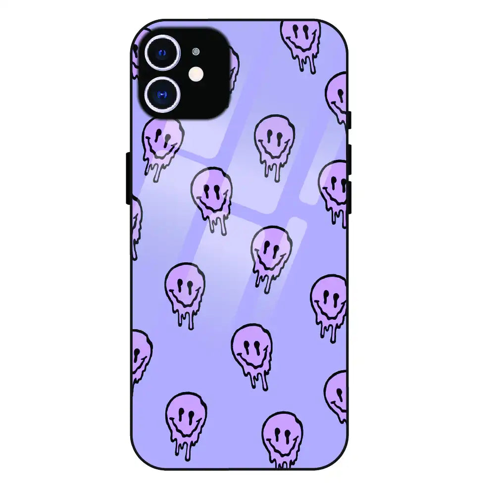 Funny Ghost - Glass Case For Apple iPhone 12