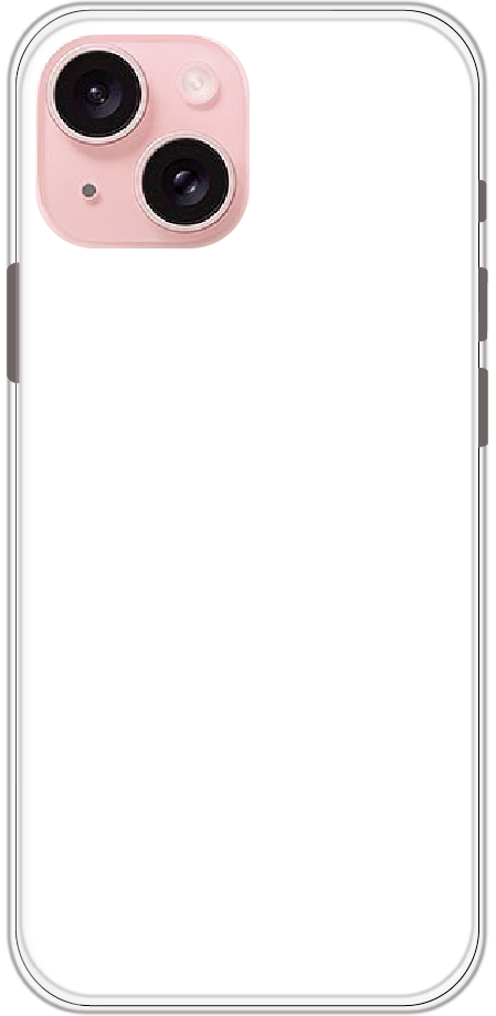 iPhone 14 Plus back cover mockup - customisable soft silicone case