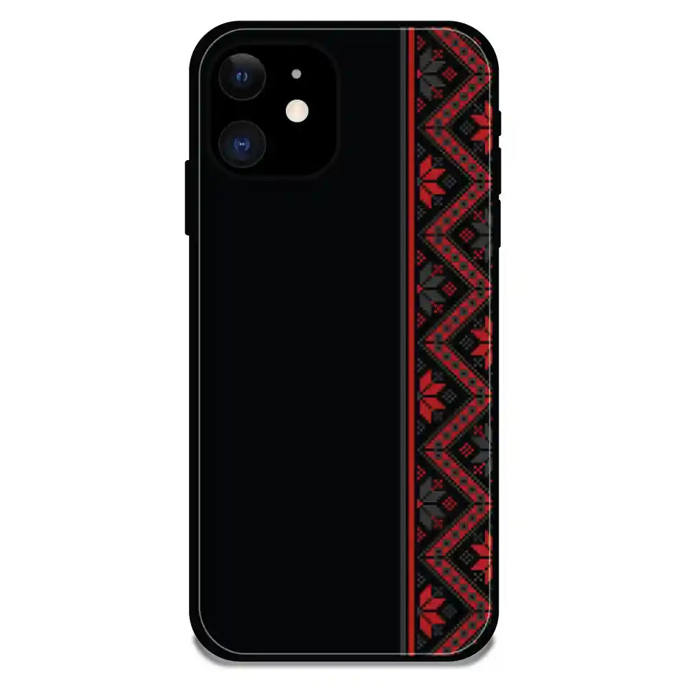 'Mandala Bloom - Glossy Metal Silicone Case For Apple iPhone 11