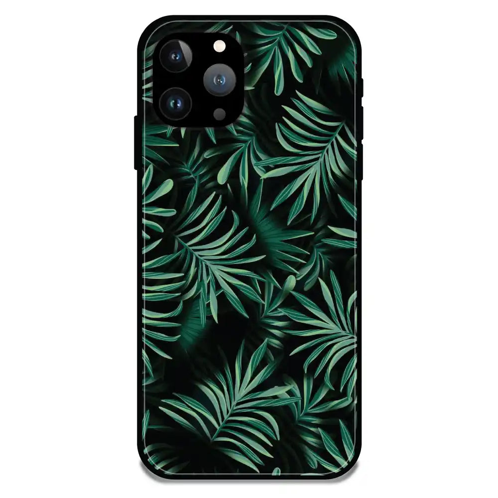 'Ferns - Glossy Metal Silicone Case For Apple iPhone 11 Pro
