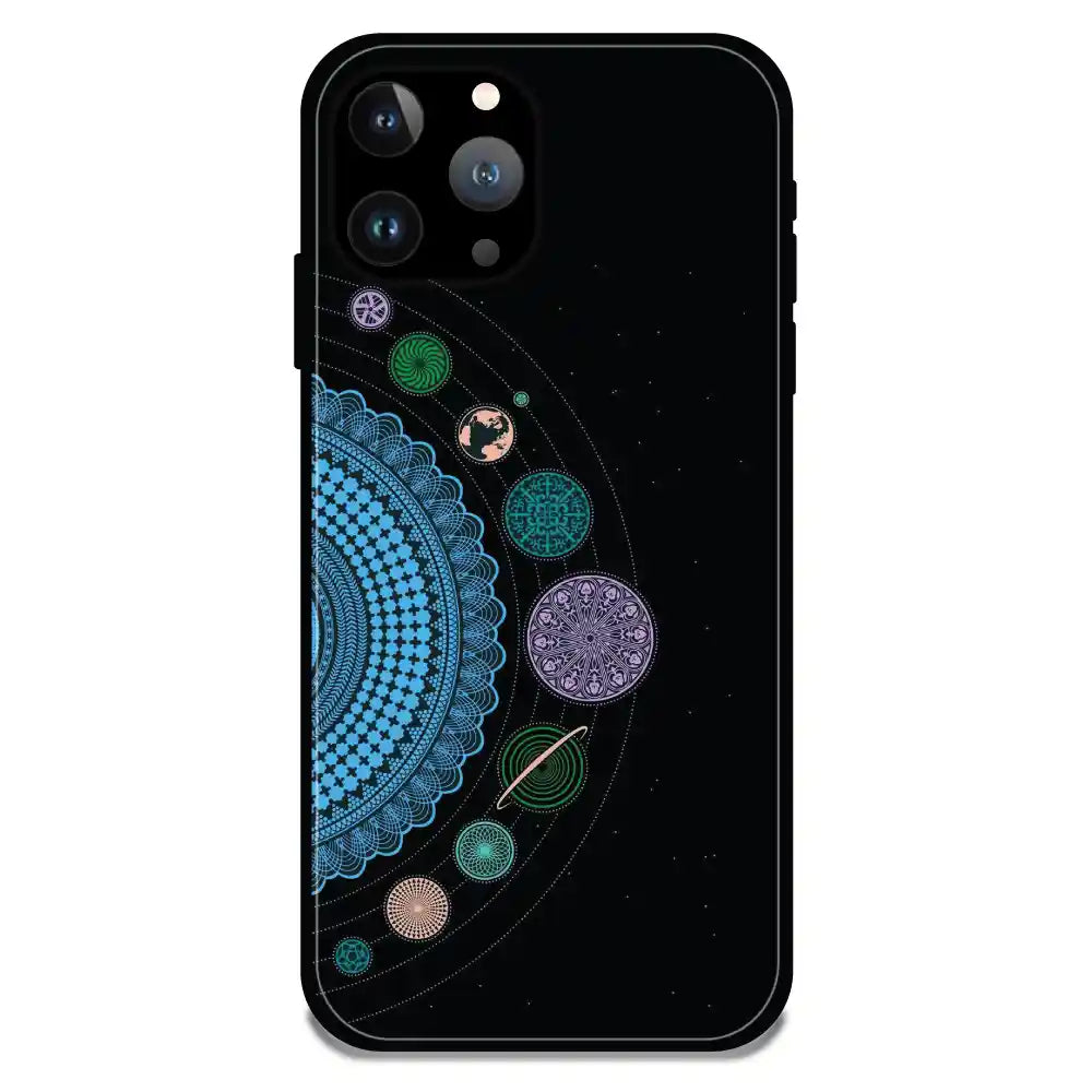 'Saturn Pattern - Glossy Metal Silicone Case For Apple iPhone 11 Pro Max