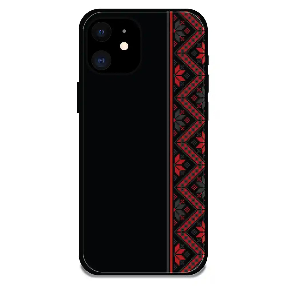 'Mandala Bloom - Glossy Metal Silicone Case For Apple iPhone 12