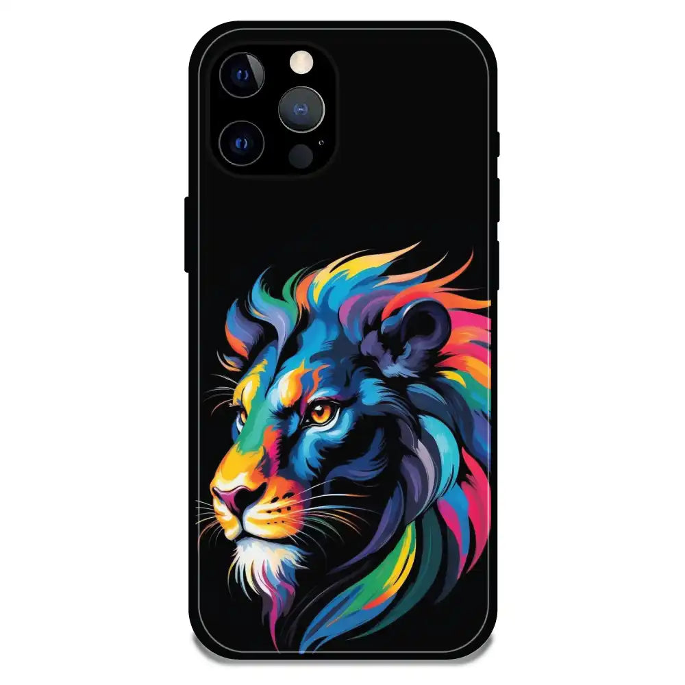 'The King - Glossy Metal Silicone Case For Apple iPhone 12 Pro Max