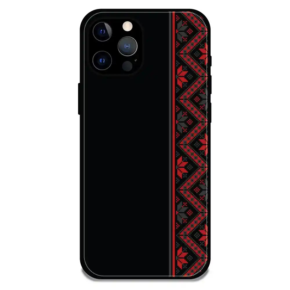 'Mandala Bloom - Glossy Metal Silicone Case For Apple iPhone 12 Pro Max