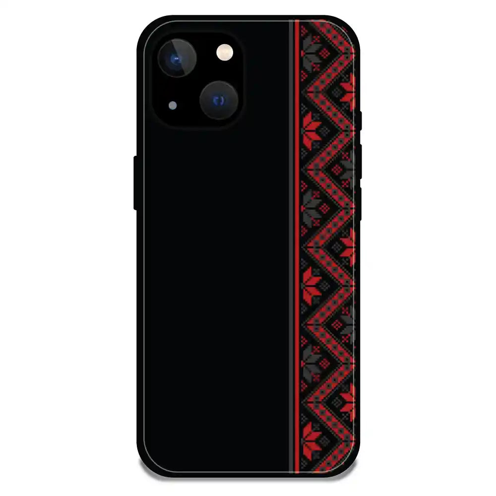'Mandala Bloom - Glossy Metal Silicone Case For Apple iPhone 13