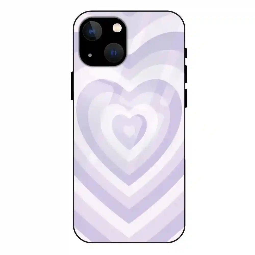 Blue Hearts - Glass Case For Apple iPhone 13 Mini