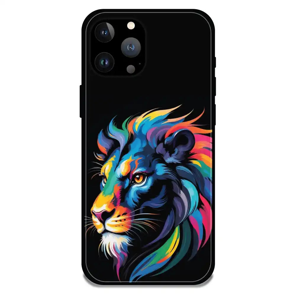 'The King - Glossy Metal Silicone Case For Apple iPhone 13 Pro Max