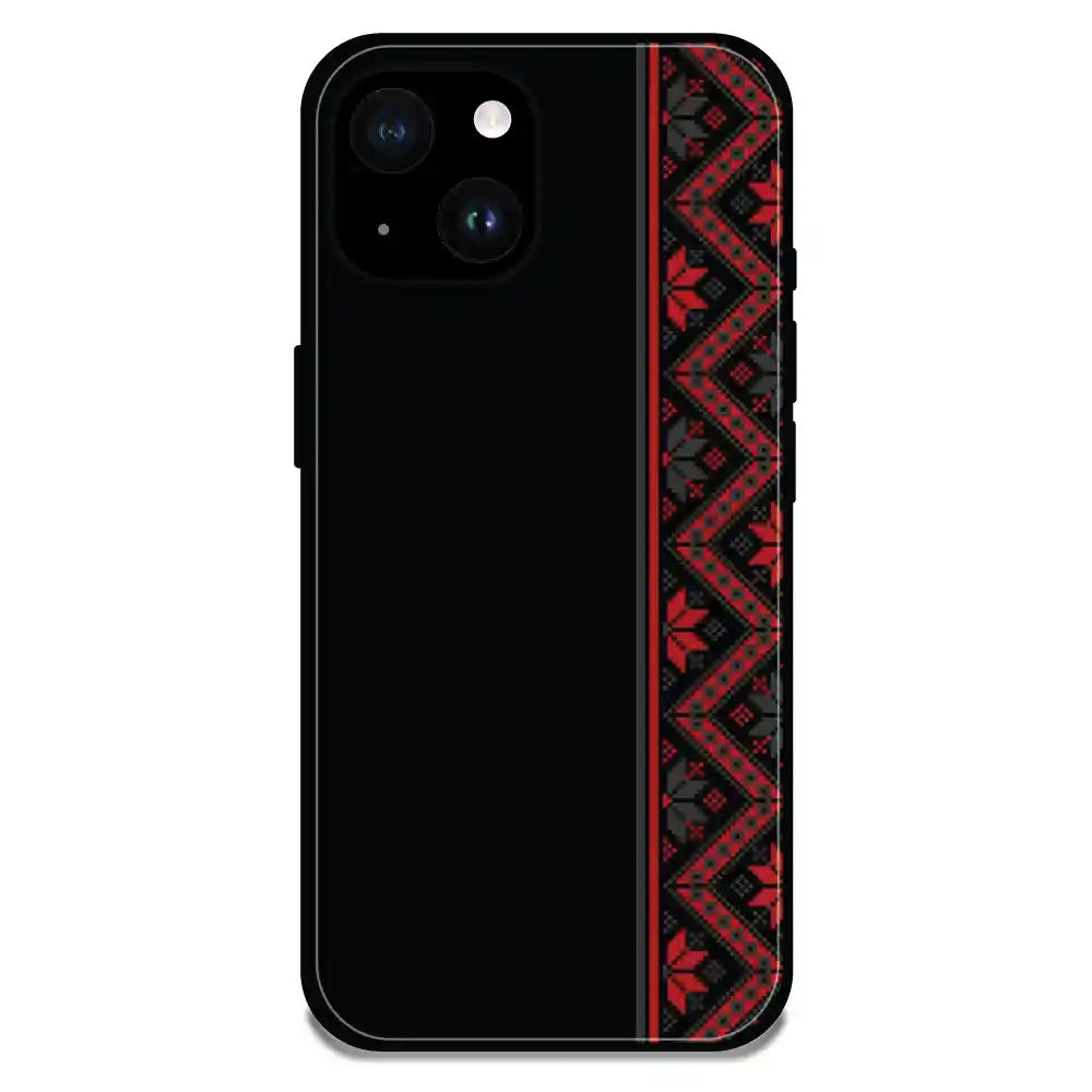 'Mandala Bloom - Glossy Metal Silicone Case For Apple iPhone 14 Plus