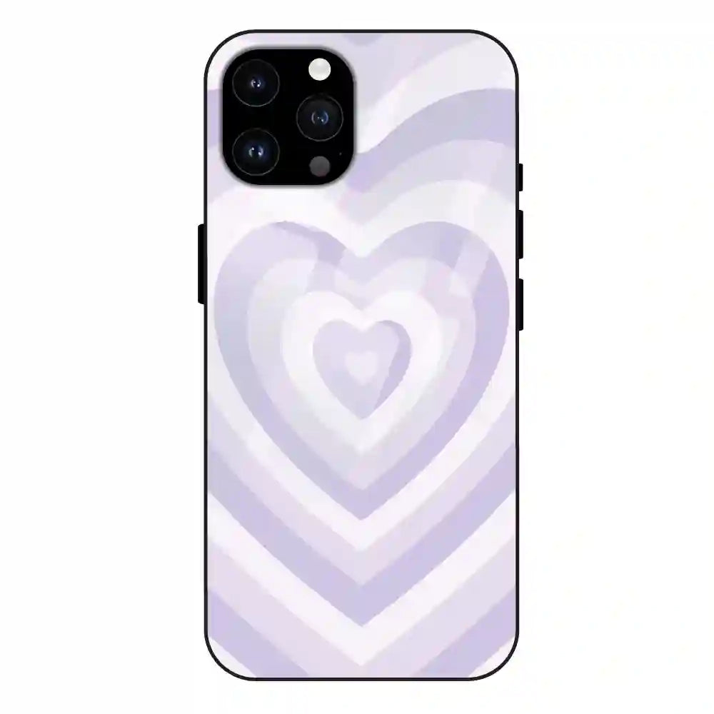 Blue Hearts - Glass Case For Apple iPhone 14 Pro