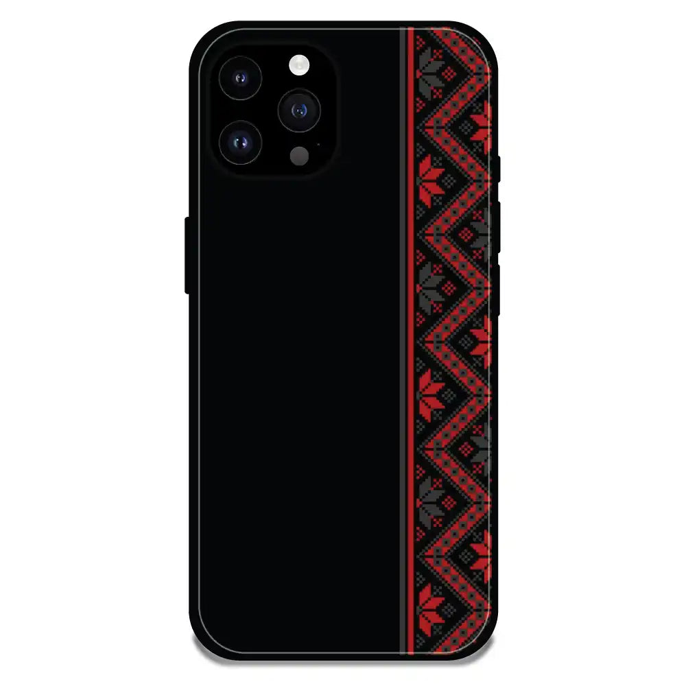 'Mandala Bloom - Glossy Metal Silicone Case For Apple iPhone 14 Pro