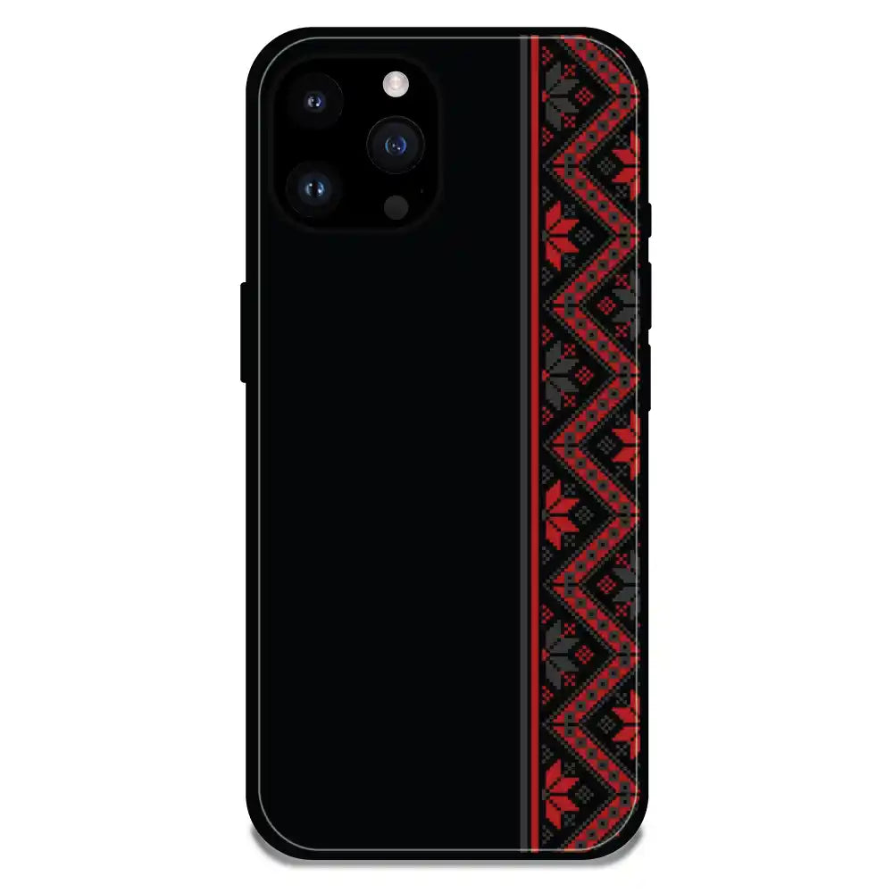 'Mandala Bloom - Glossy Metal Silicone Case For Apple iPhone 14 Pro Max