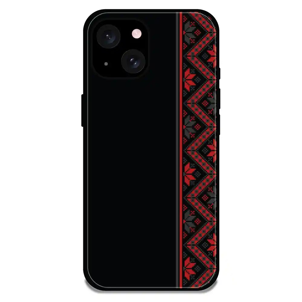 'Mandala Bloom - Glossy Metal Silicone Case For Apple iPhone 15