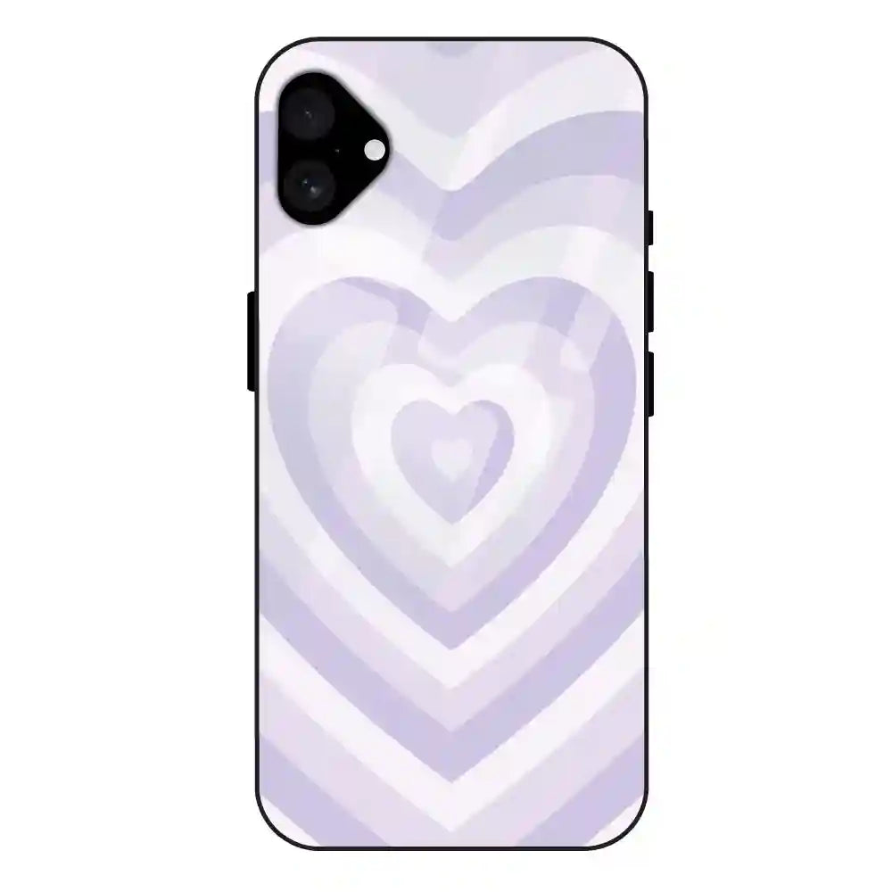 Blue Hearts - Glass Case For Apple iPhone 16